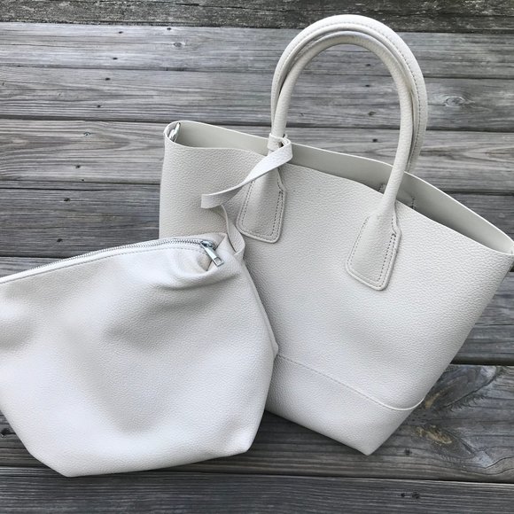 Zara Handbags - Zara Women Shoulder Bag TOTE BAG WITH INNER BAG